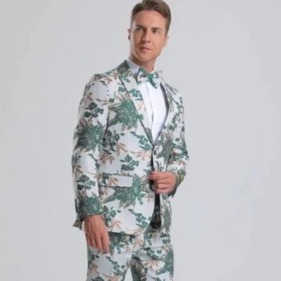 Big and Tall Mens Tuxedos Jacket - Big and Tall Dinner Jacket Bowtie Included - - Picture 1 of 2